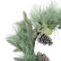 COURONNE SEVAR VERT D58X17CM