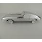 VOITURE XL NICKEL 'JAGUAR E-TYPE' 39X14XH10CM - FANCY