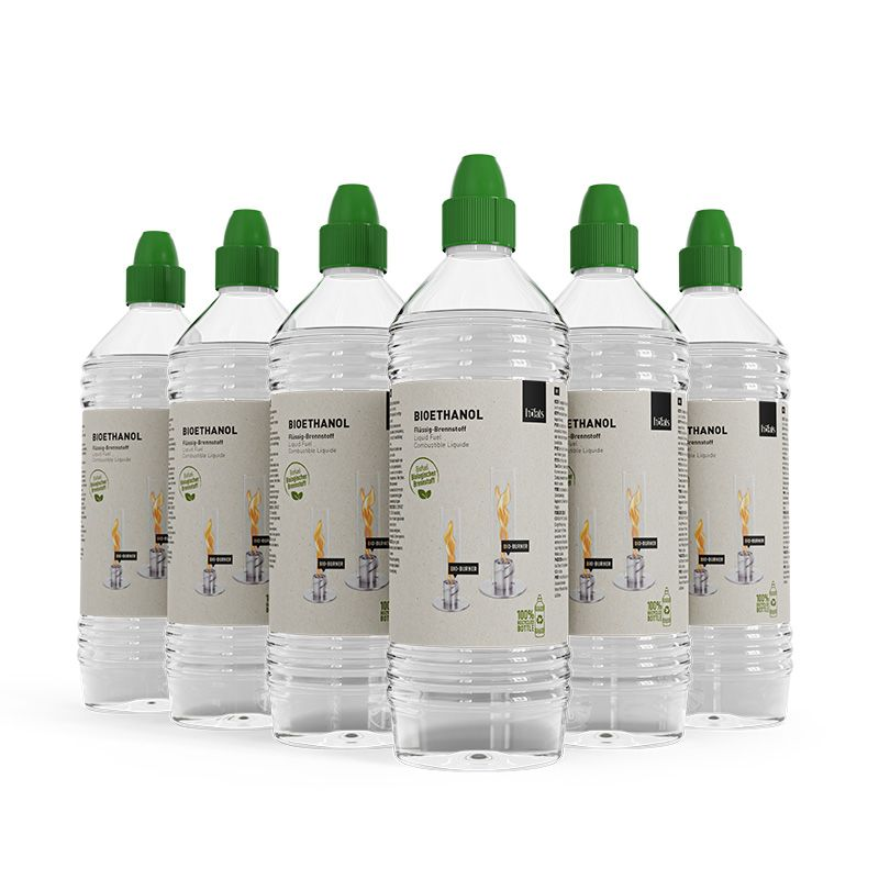BOUTEILLE BIOETHANOL 1L PACK DE 6 - HOFATS BOUTEILLE BIOETHANOL 1L PACK DE 6 - HOFATS