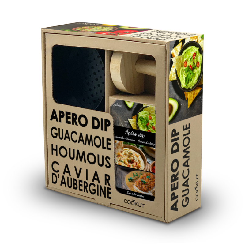 GUACAMOLE MAISON APERO DIP COFFRET- COOKUT