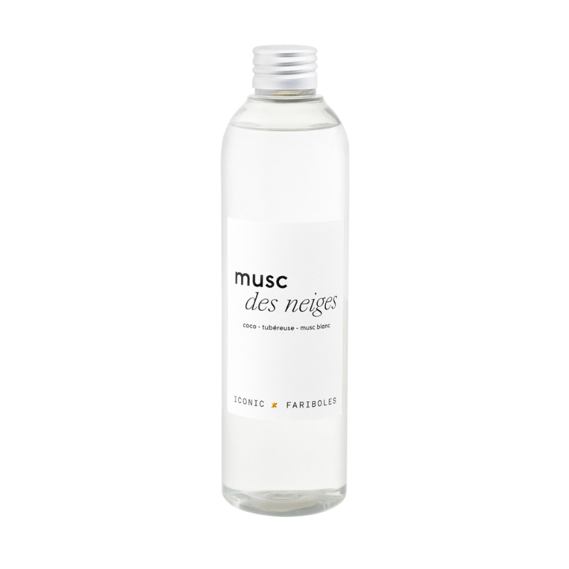 RECHARGE ICONIC MUSC DES NEIGES 250ML - FARIBOLES