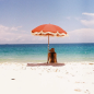 PARASOL PLAGE TERRACOTA - BUSINESS AND PLEASURE