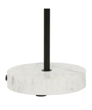 LAMPE COURBA NOIR 32.5X16XH46CM