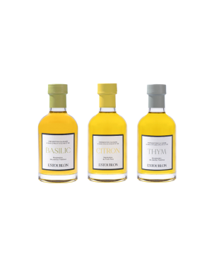 COFFRET HUILES AROMATISEES 3 X 20CL SAVEURS  - ESTOUBLON