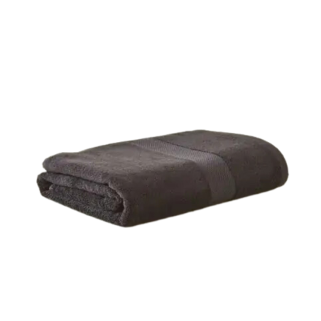 DRAP DE BAIN 100/150 NOIR  - SYLVIE THIRIEZ