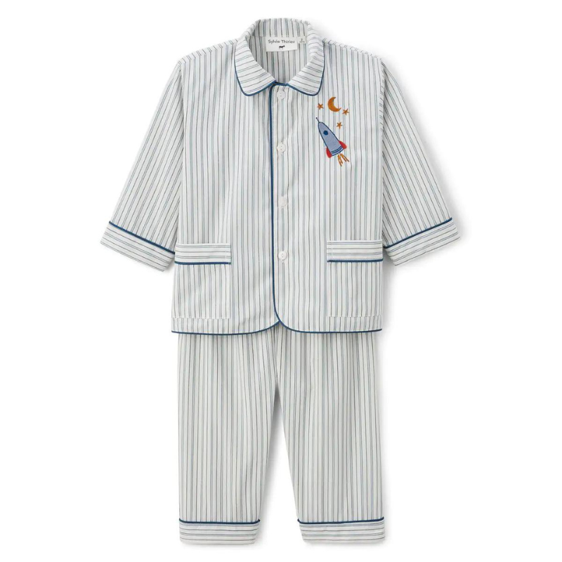 PYJAMA ENFANT DIMANCHE BLEU