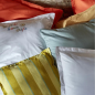 TAIE D'OREILLER BRODEE BEAUX DRAPS SOLEIL