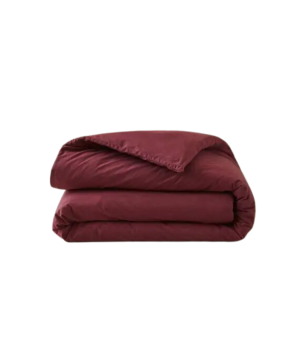 HOUS COUETTE  PERCALE LAVEE PRUNE  - SYLVIE THIRIEZ