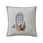 HOUSSE DE COUSSIN 45X45 POLAIRE LUEUR D'HIVER  - SYLVIE THIRIEZ