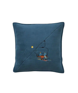 HOUSSE DE COUSSIN 45X45 POLAIRE PASSE-MONTAGNE   - SYLVIE THIRIEZ