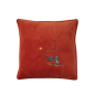 HOUSSE DE COUSSIN 45X45 POLAIRE PASSE-MONTAGNE   - SYLVIE THIRIEZ