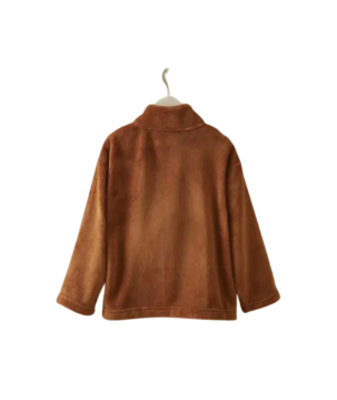 VESTE POLAIRE ENFANT CARAMEL  - SYLVIE THIRIEZ