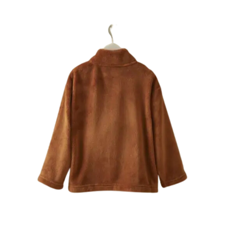 VESTE POLAIRE ENFANT CARAMEL  - SYLVIE THIRIEZ