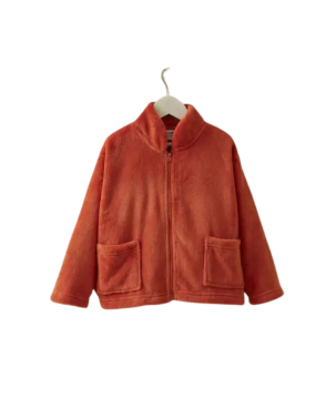 VESTE POLAIRE ENFANT ORANGE BRUNI  - SYLVIE THIRIEZ