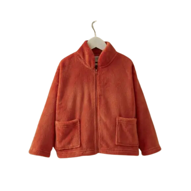 VESTE POLAIRE ENFANT ORANGE BRUNI  - SYLVIE THIRIEZ