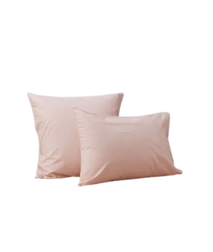 PARURE DE LIT PERCALE LAVEE ROSE NUDE - SYLVIE THIRIEZ