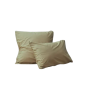 PARURE DE LIT PERCALE LAVEE VERT HERBE - SYLVIE THIRIEZ