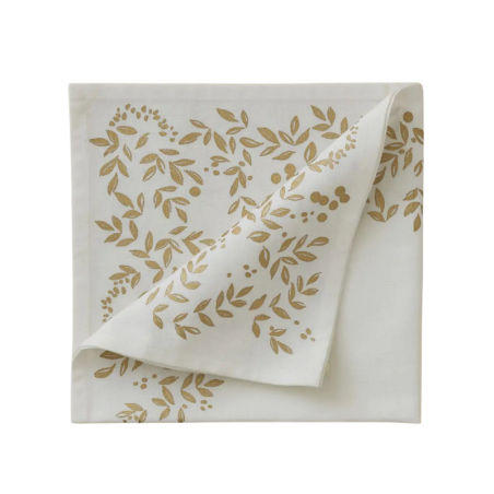 SERVIETTE DE TABLE LUEUR D'HIVER  - SYLVIE THIRIEZ