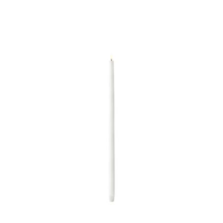 BOUGIE CHANDELLE LED - NORDIC WHITE - 2,3X55 CM - UYUNI