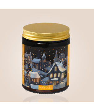 BOUGIE VILLAGE DE NOEL FORET D'ENCENS 140G - FARIBOLES