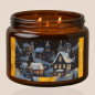 BOUGIE VILLAGE DE NOEL FORET D'ENCENS 400G - FARIBOLES