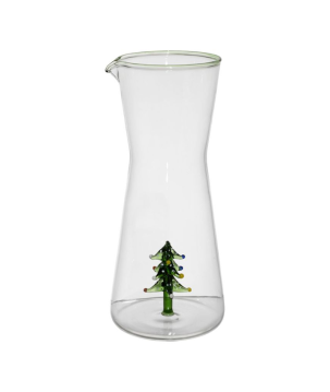 CARAFE SAPIN NOEL VRT 1L VERRE