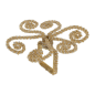 ROND SERVIE ARTIFICE DORE D3.5