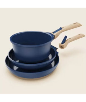 BATTERIE DE CUISINE 7 PIECES MYRTILLE - COOKUT