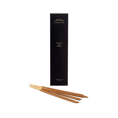 20 BATONNETS ENCENS : SANTAL et TONKA - CERERIA MOLLA