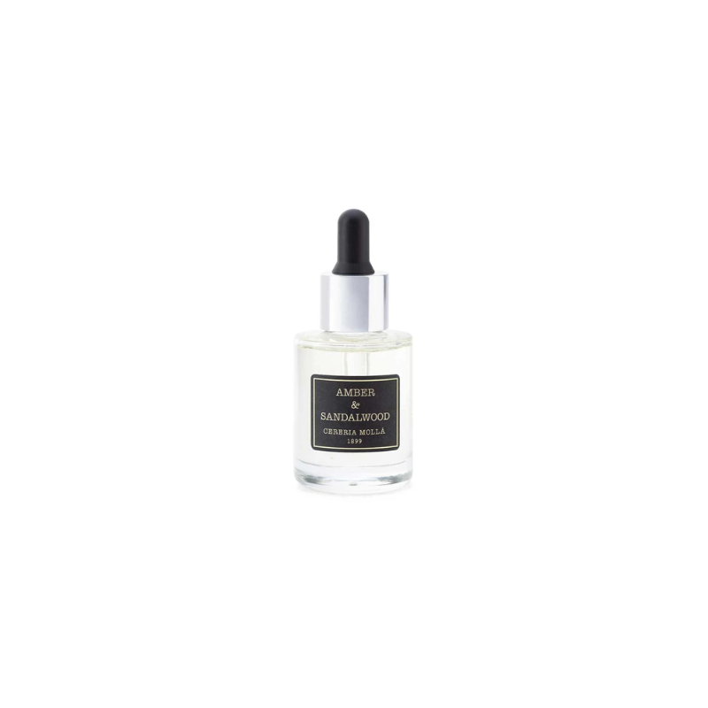 HUILE ESSENTIELLE 30ML : AMBER ET SANTALWOOD - CERERIA MOLLA