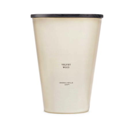 BOUGIE XL - 3.5KG - 4 MECHES : VELVET WOOD - CERERIA MOLLA
