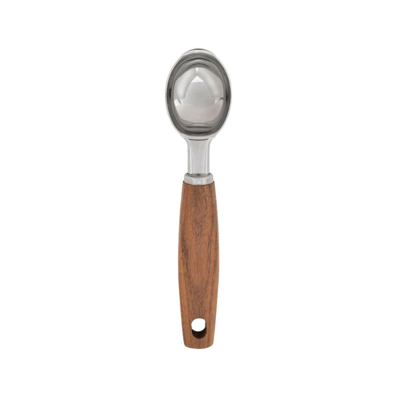 CUILLERE A GLACE ABLIS NATUREL ACACIA - COTE TABLE