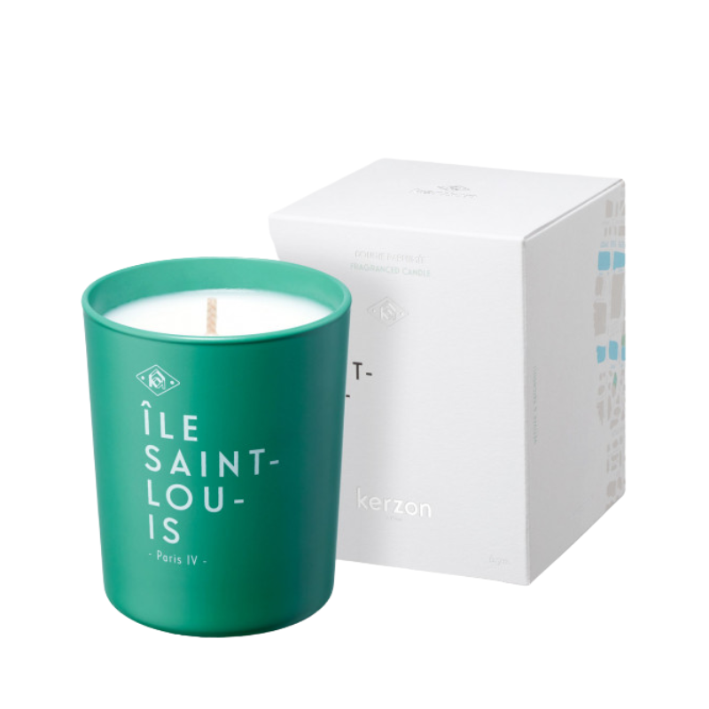 BOUGIE PARFUMEE 190G "ILE SAINT-LOUIS" - KERZON BOUGIE PARFUMEE 190G "ILE SAINT-LOUIS" - KERZON