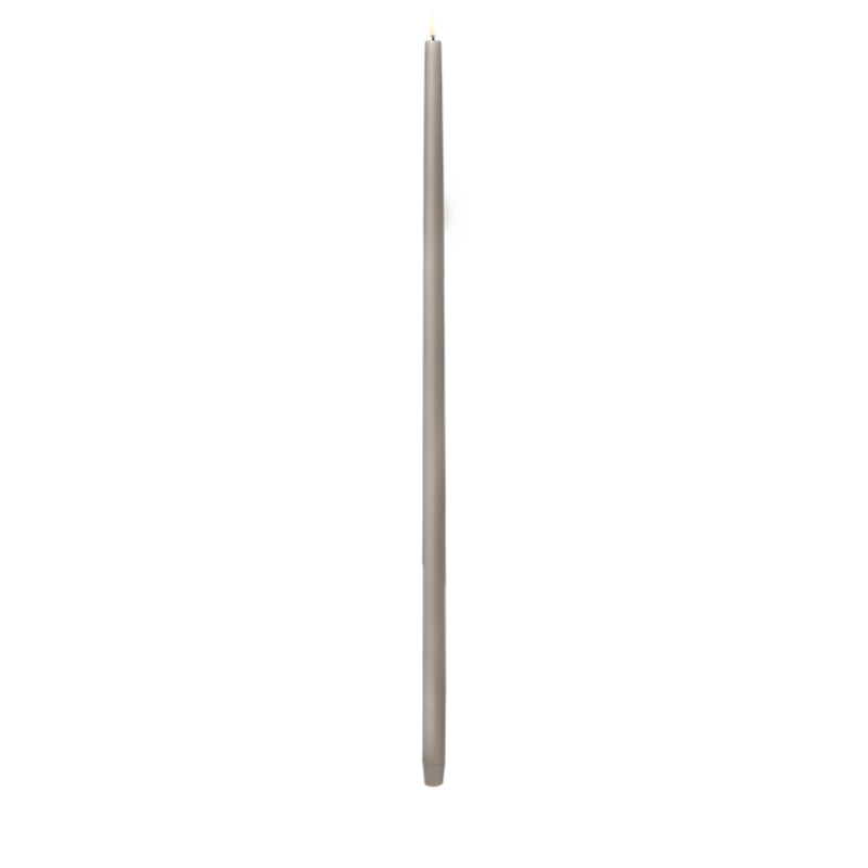 BOUGIE CHANDELLE LED GREY X2 - 2,3X75CM - UYUNI BOUGIE CHANDELLE LED GREY X2 - 2,3X75CM - UYUNI