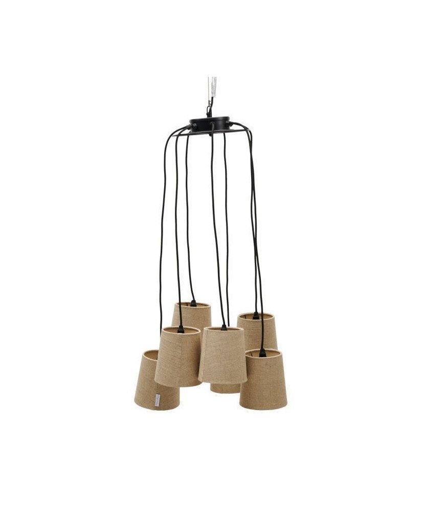 SUSPENSION SILVERSTONE 7 SHADE HANGING LAMP