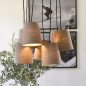 SUSPENSION SILVERSTONE 7 SHADE HANGING LAMP