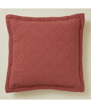 HOUSSE DE COUSSIN 45X45 DOUBLE JEU PAPRIKA  - SYLVIE THIRIEZ