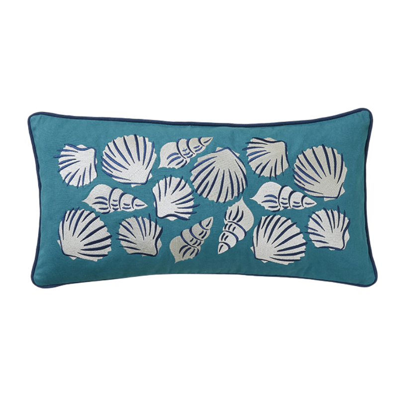 HOUSSE COUSSIN 30X60 BALEARES EMERAUDE  - SYLVIE THIRIEZ
