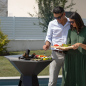 BRASERO-PLANCHA 'AGAPE 85' NOIR - HEXAGONE BRASERO-PLANCHA 'AGAPE 85' NOIR - HEXAGONE