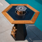 GRILLE/PLINTHE 'GRAND BANQUET 150' - HEXAGONE GRILLE/PLINTHE 'GRAND BANQUET 150' - HEXAGONE