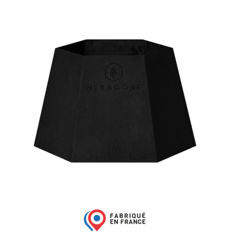 PIED BAS NOIR GRAND BANQUET 150-HEXAGONE PIED BAS NOIR GRAND BANQUET 150-HEXAGONE