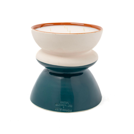 BOUGIE MSL "TAMTAM" L BLEU SARAH NARGUILLE - COTE BOUGIE