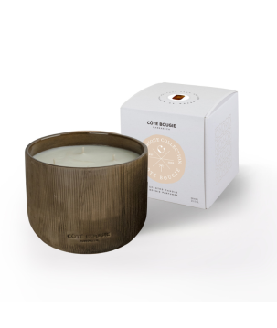 BOUGIE "TAMILA" M CUIR OBSCUR - COTE BOUGIE