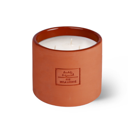 BOUGIE "RUE DE LA LIBERTE"  M AMANDE/FL.ORANGER - COTE BOUGIE