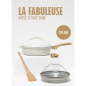 LA FABULEUSE 24CM MERINGUE/CREME - COOKUT LA FABULEUSE 24CM MERINGUE/CREME - COOKUT