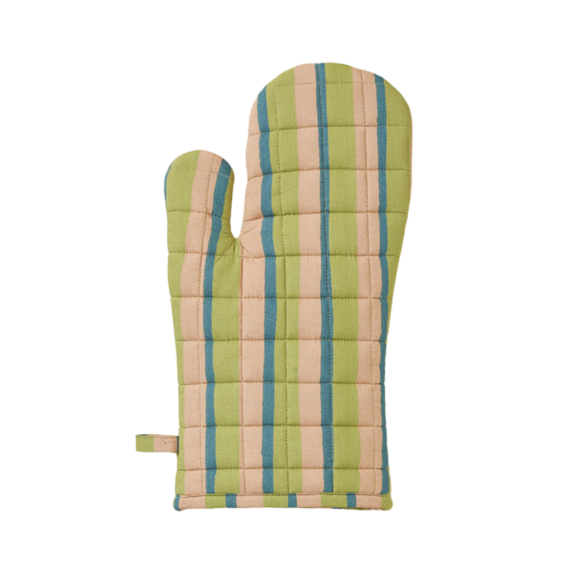 GANT DE CUISINE HORIZON ROSE PECHE - SYLVIE THIRIEZ GANT DE CUISINE HORIZON ROSE PECHE - SYLVIE THIRIEZ