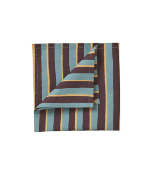 SERVIETTE DE TABLE HORIZON PRUNE  - SYLVIE THIRIEZ