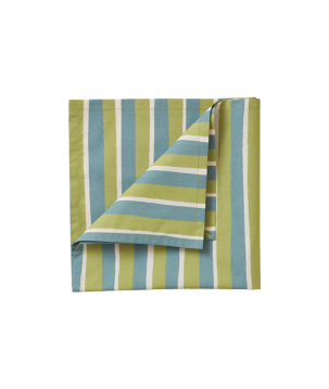 SERVIETTE DE TABLE HORIZON VERT  - SYLVIE THIRIEZ