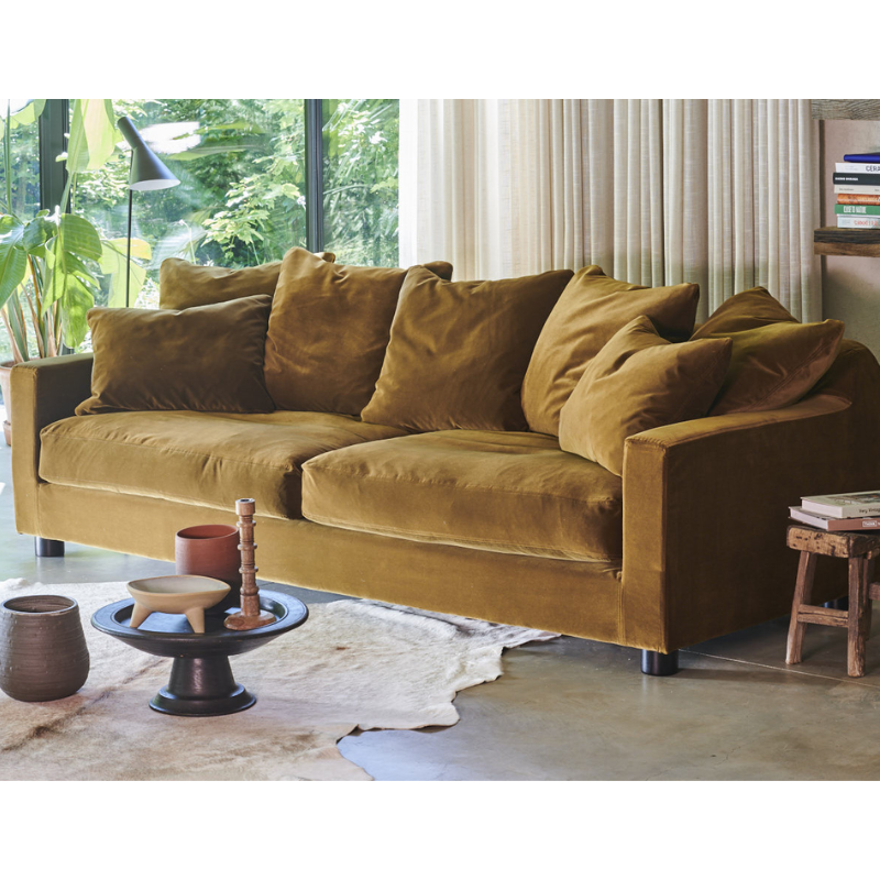 CANAPE BLAGNAC 2 PL 186 CM - CALEIDO 59 COLORIS - LIN/COTON CANAPE BLAGNAC 2 PL 186 CM - CALEIDO 59 COLORIS - LIN/COTON
