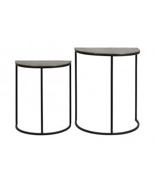 TABLE D'APPOINT PETO - BRONZE - ENSEMBLE